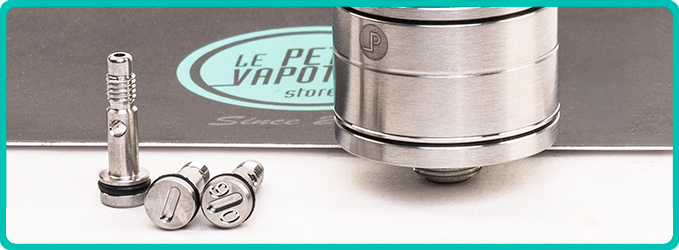 Airflow de l'Atomiseur Muted+ RTA SE